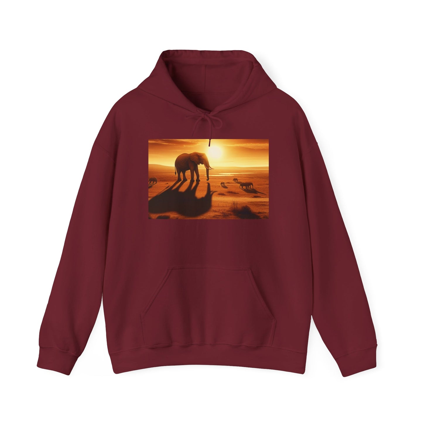 Elephants  Unisex Hoodie - Safari Vibes