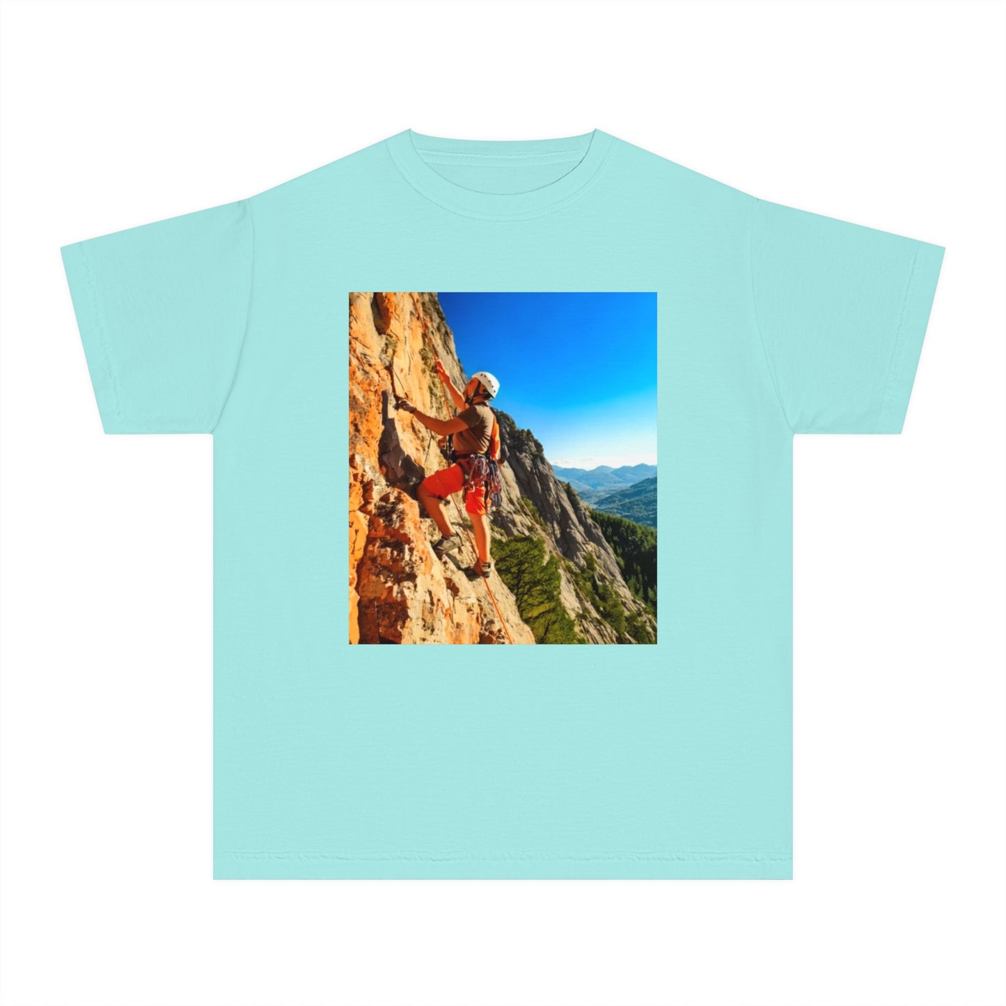 Rock Climbing Youth Midweight Tee