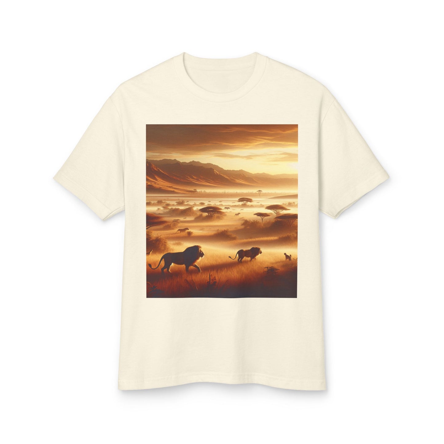 Lions Heavyweight Tee - Unisex Garment-Dyed Shirt