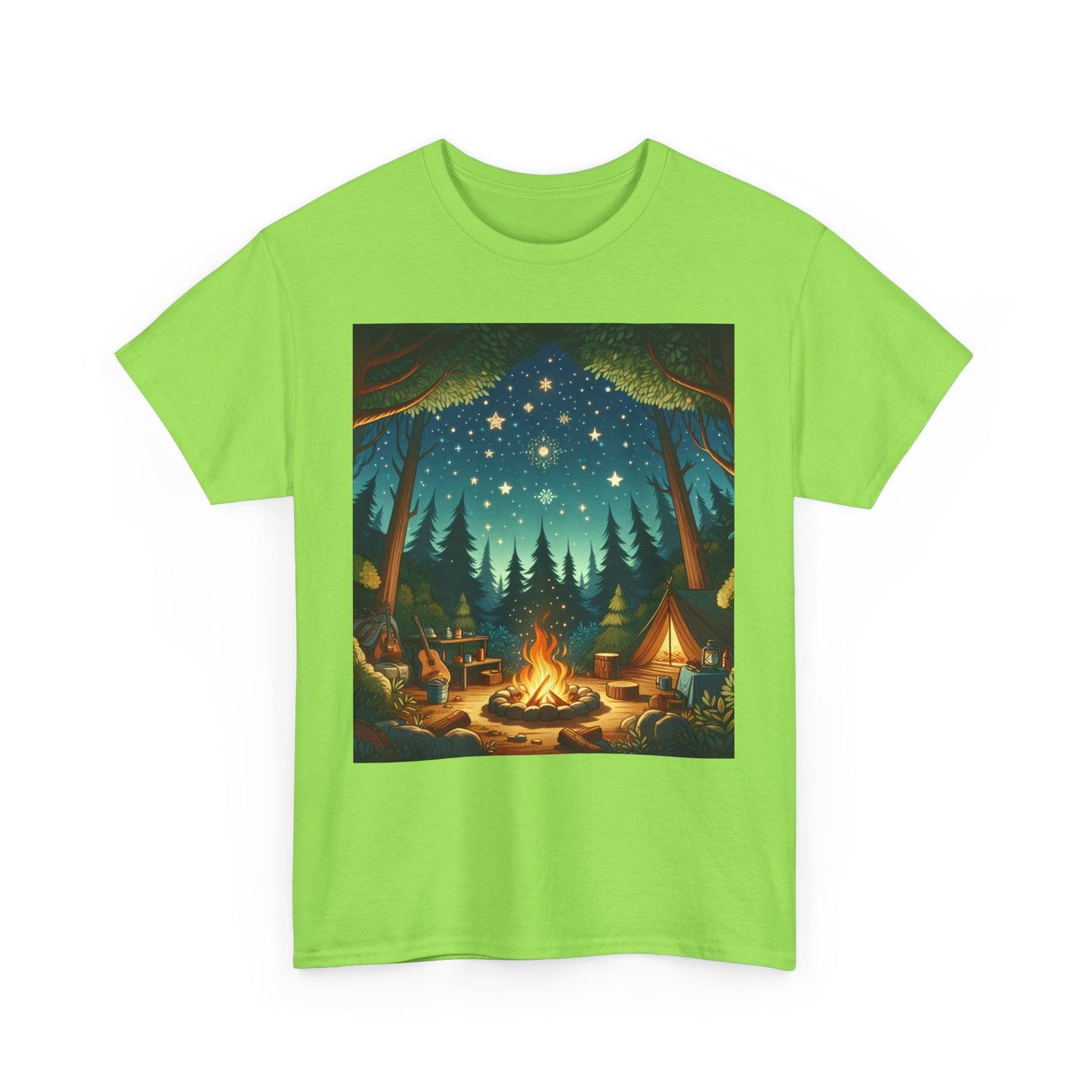 Camping Women's Heavy Cotton Tee