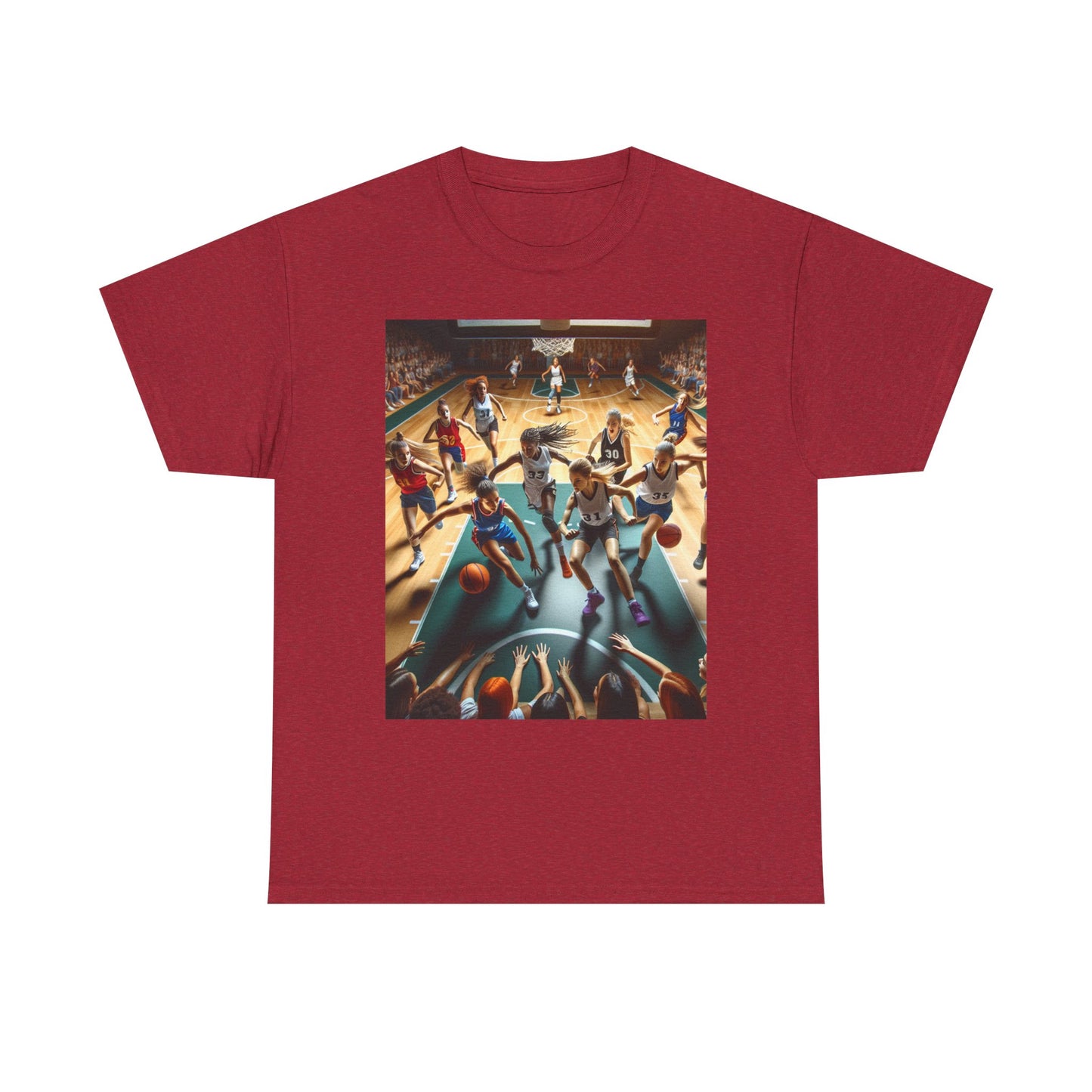 Basketball Women's Heavy Cotton Tee