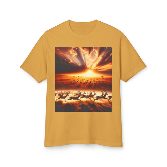 Gazelles Heavyweight Tee - Unisex Garment-Dyed Shirt