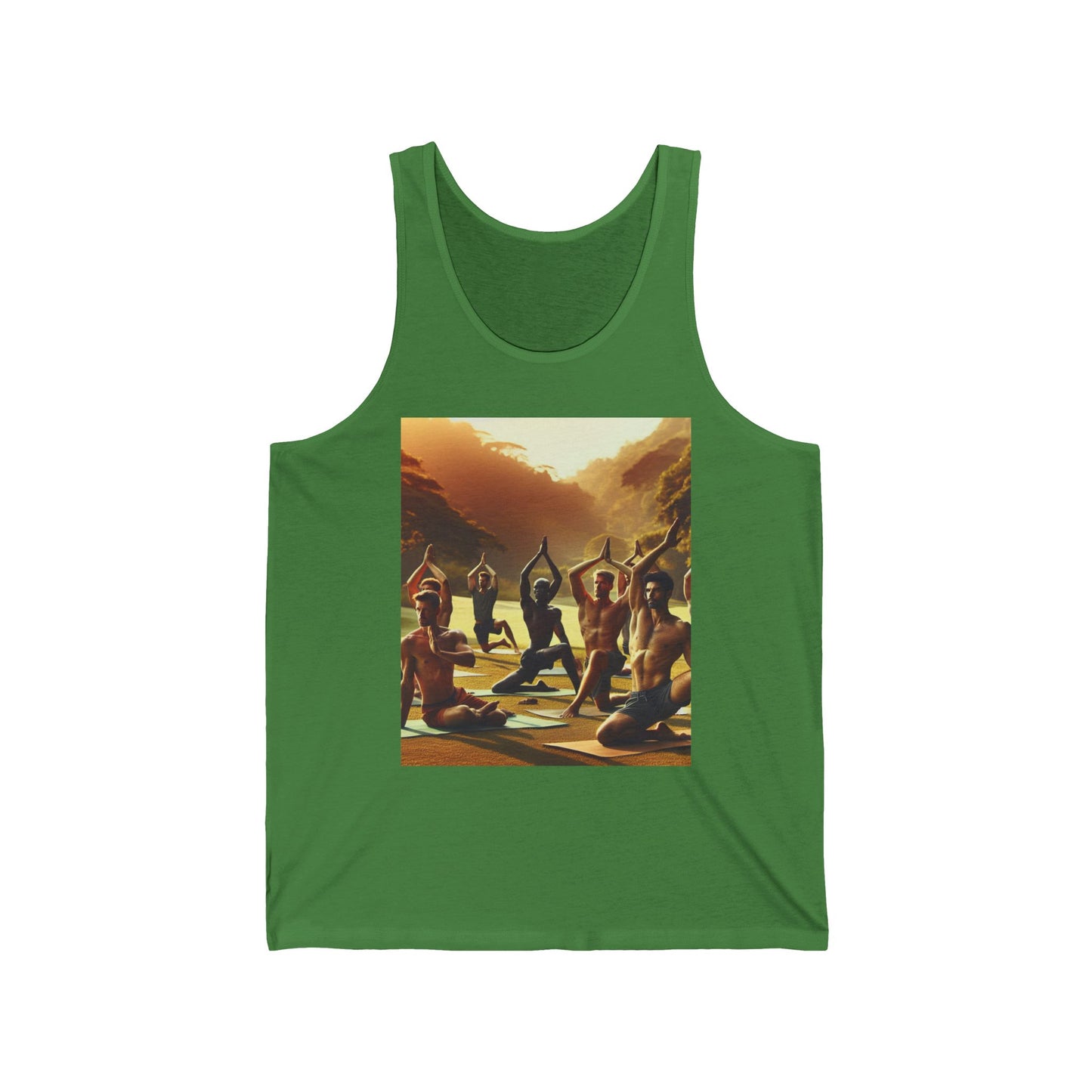 Yoga Unisex Jersey Tank Top - Perfect for Festivals & Casual Wear