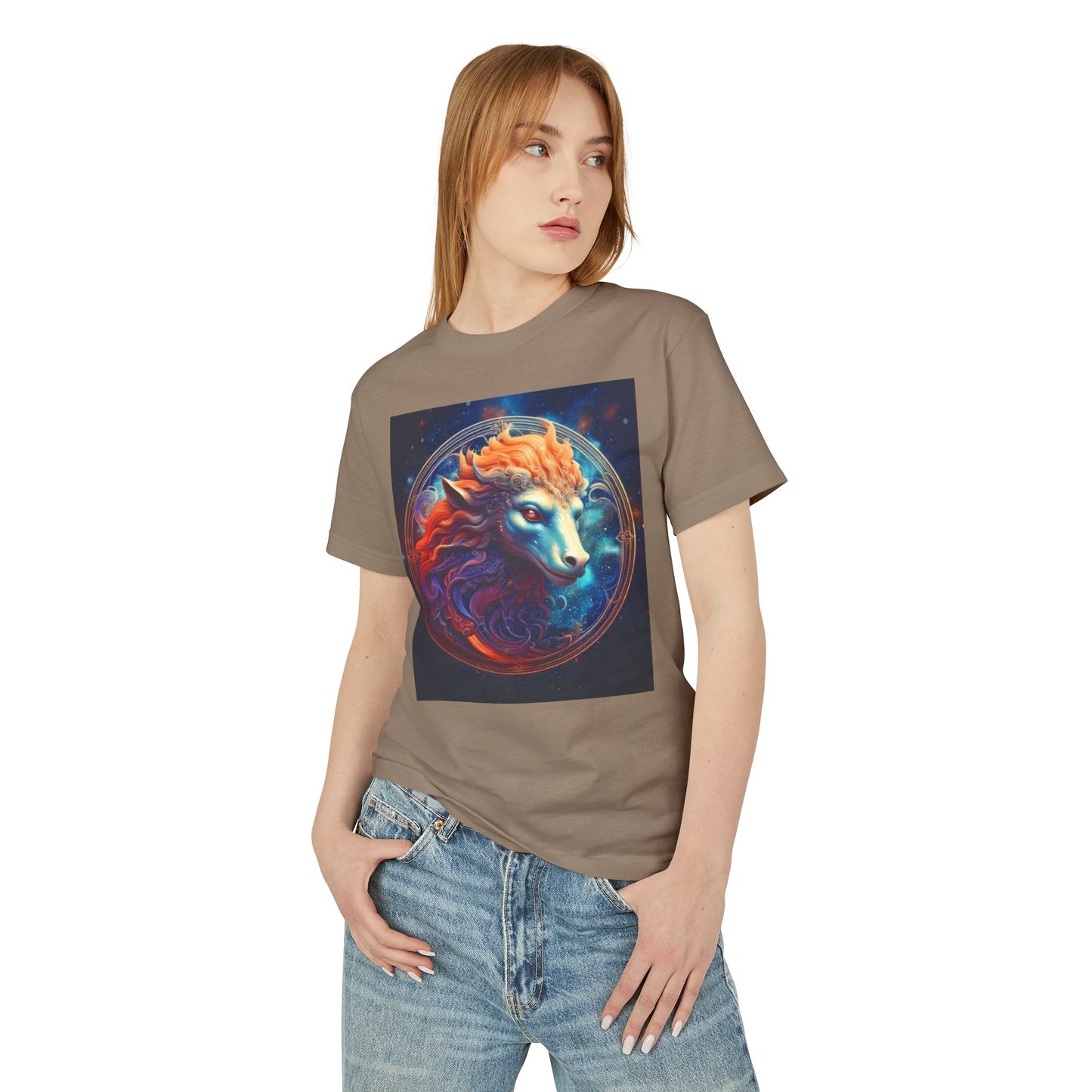 Aquarius Heavyweight Tee - Unisex Garment-Dyed Shirt