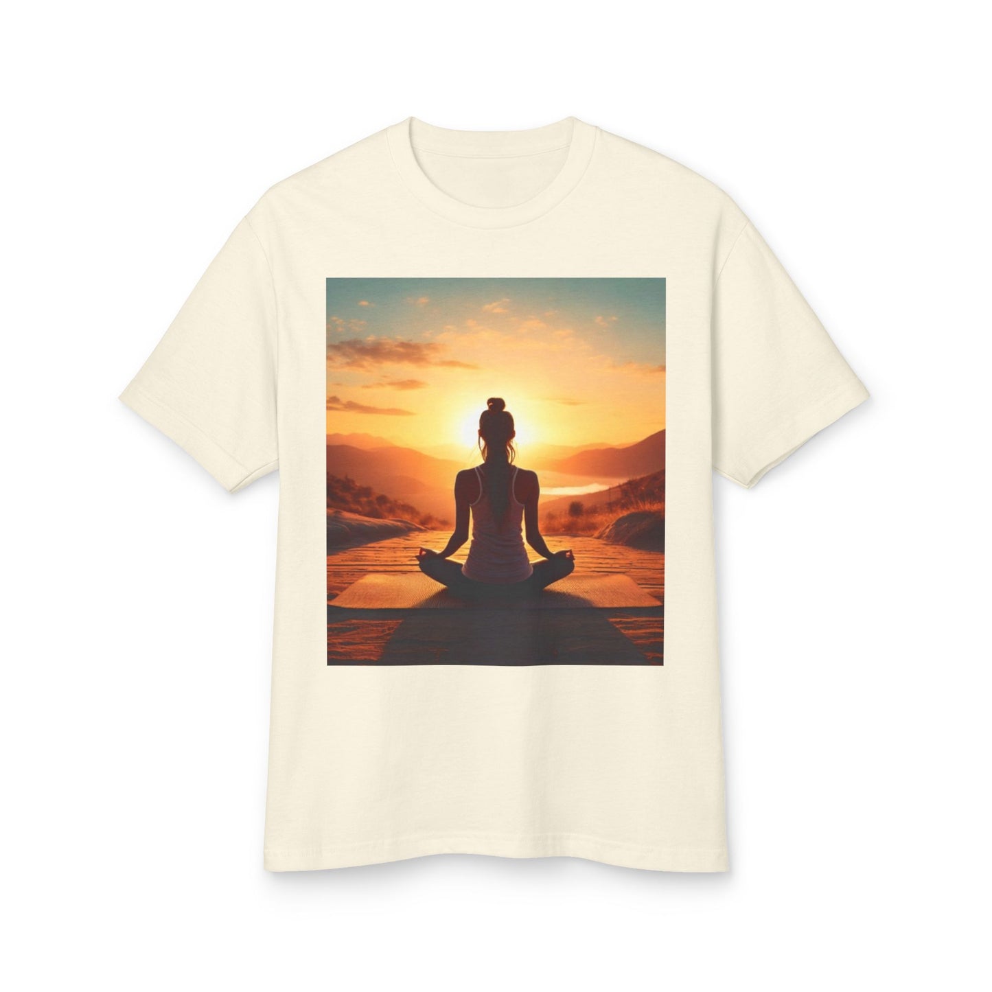 Yoga Heavyweight Tee - Unisex Garment-Dyed Shirt