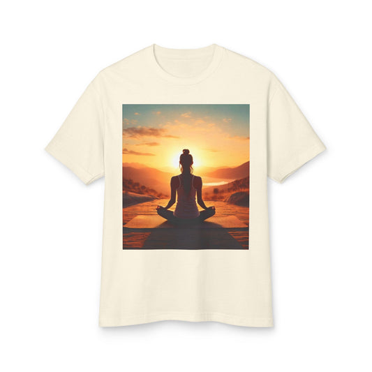 Yoga Heavyweight Tee - Unisex Garment-Dyed Shirt
