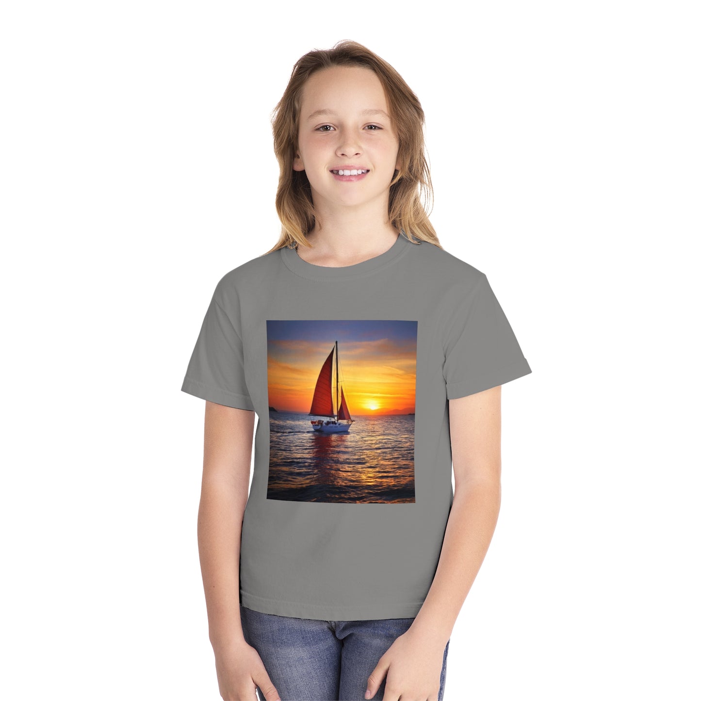 Sailing Youth Midweight Tee