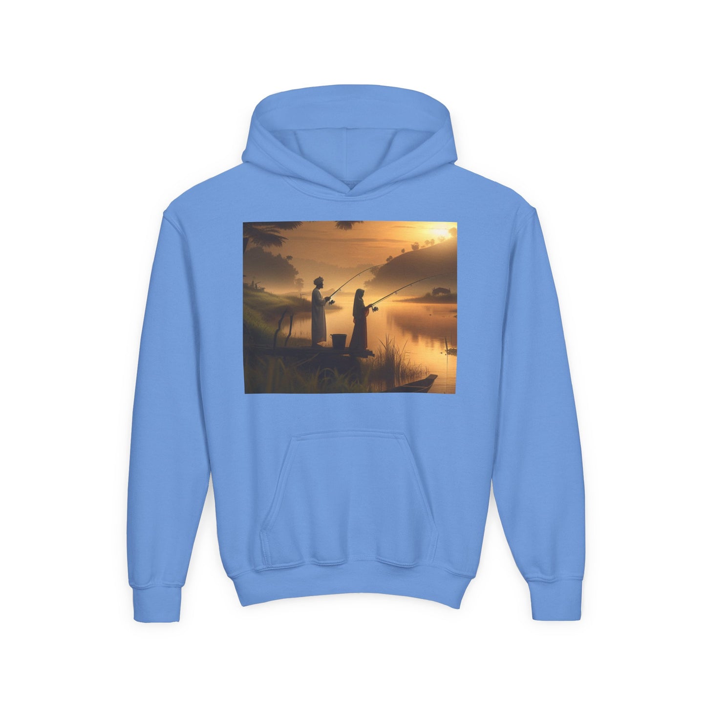 Fishing Youth Hoodie - Heavy Blend Sweatshirt