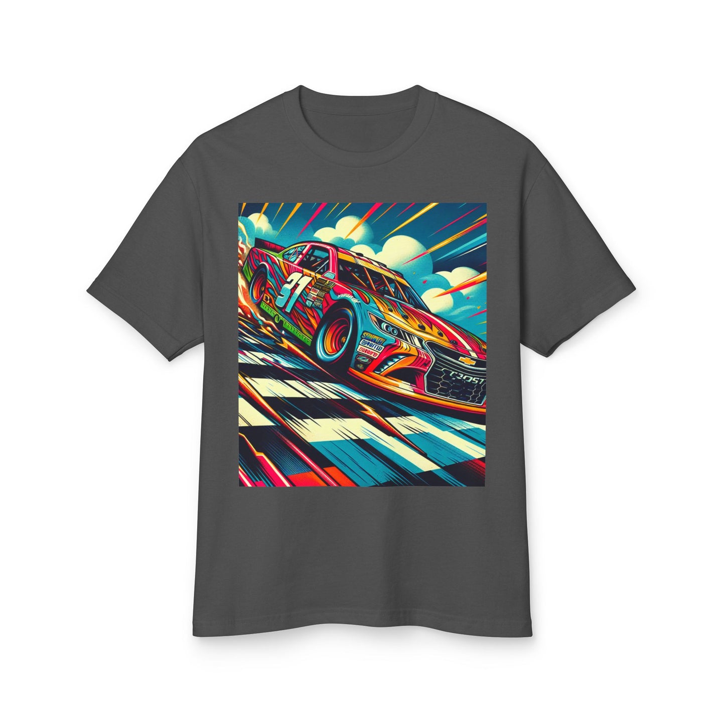Nascar 31 Heavyweight Tee - Unisex Garment-Dyed Shirt