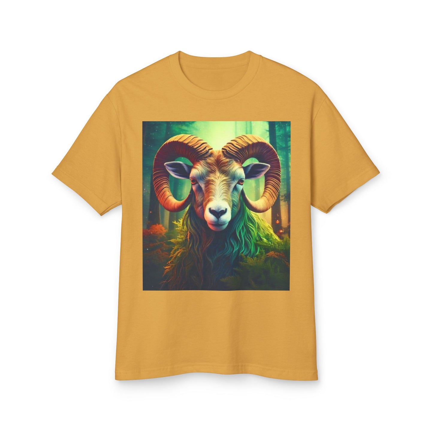 Aries Heavyweight Tee - Unisex Garment-Dyed Shirt