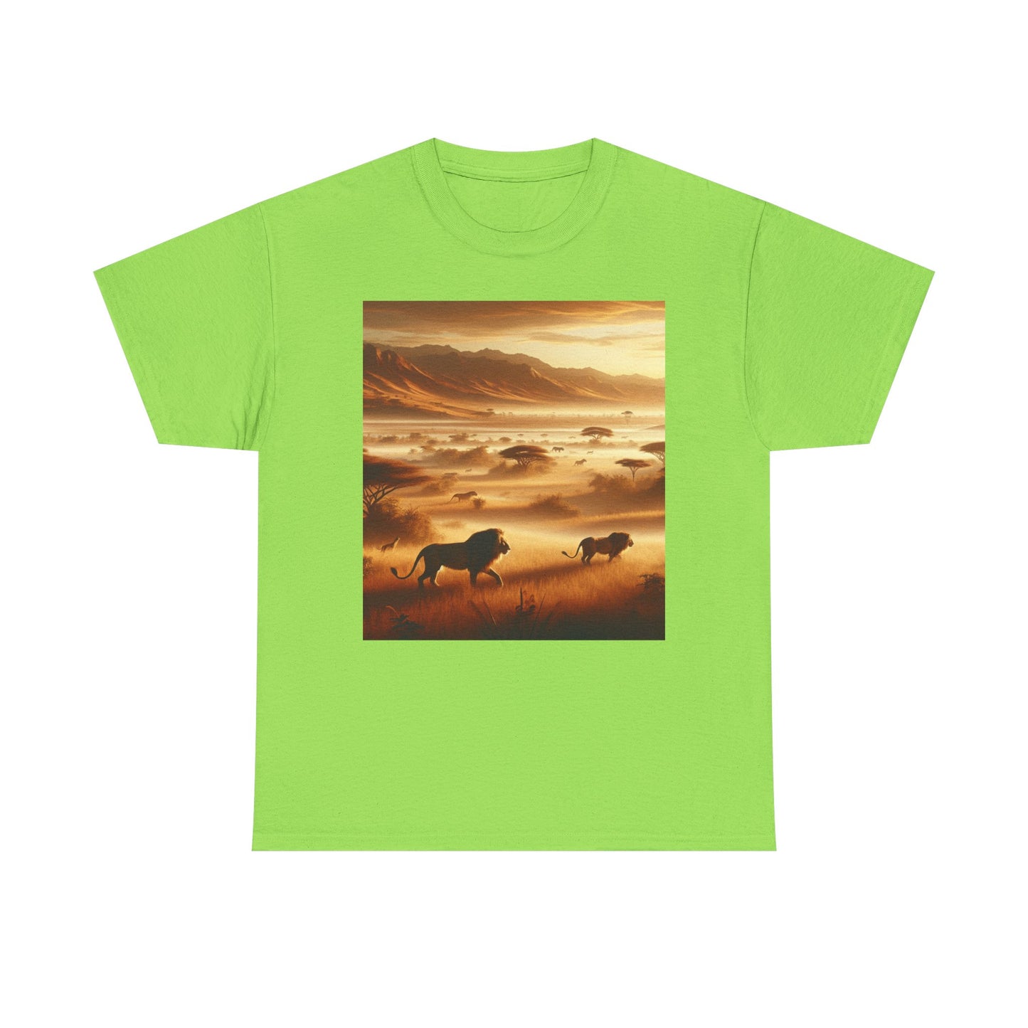 Lions Women's Heavy Cotton Tee