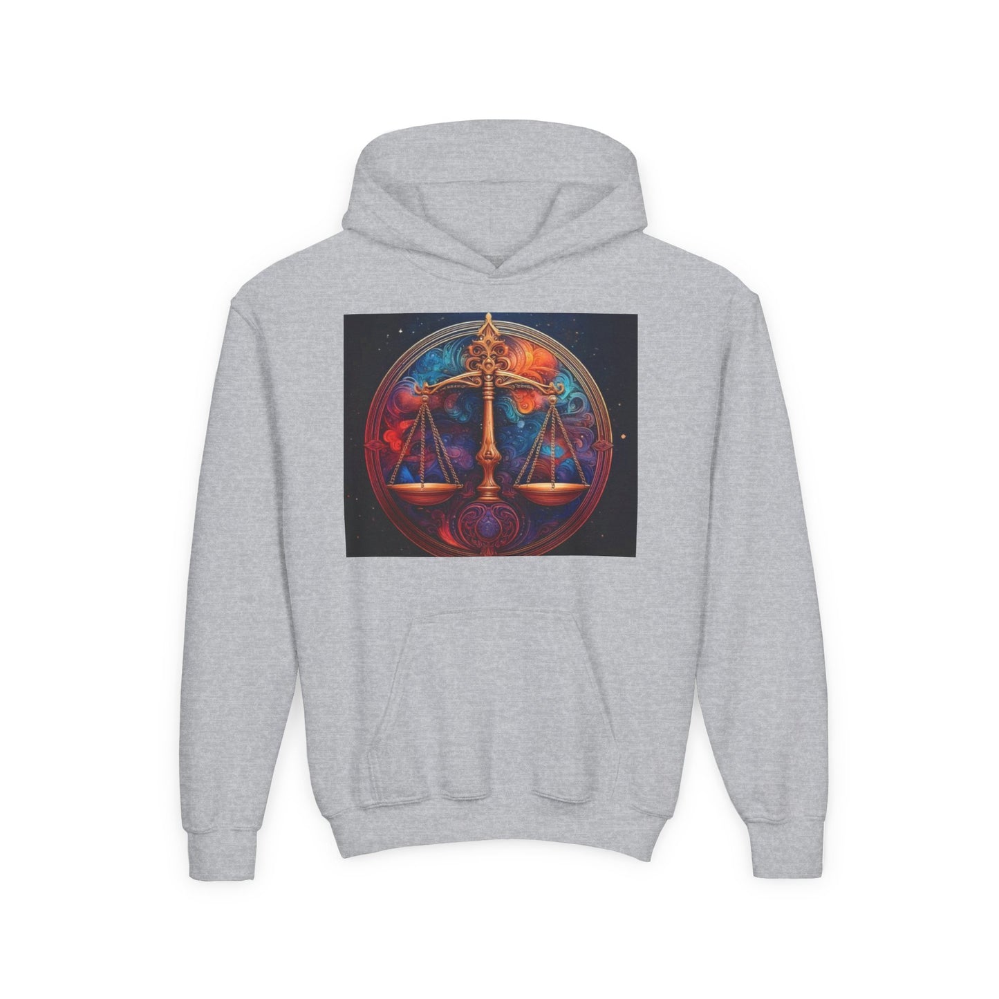 Libra Youth Hoodie - Heavy Blend Sweatshirt
