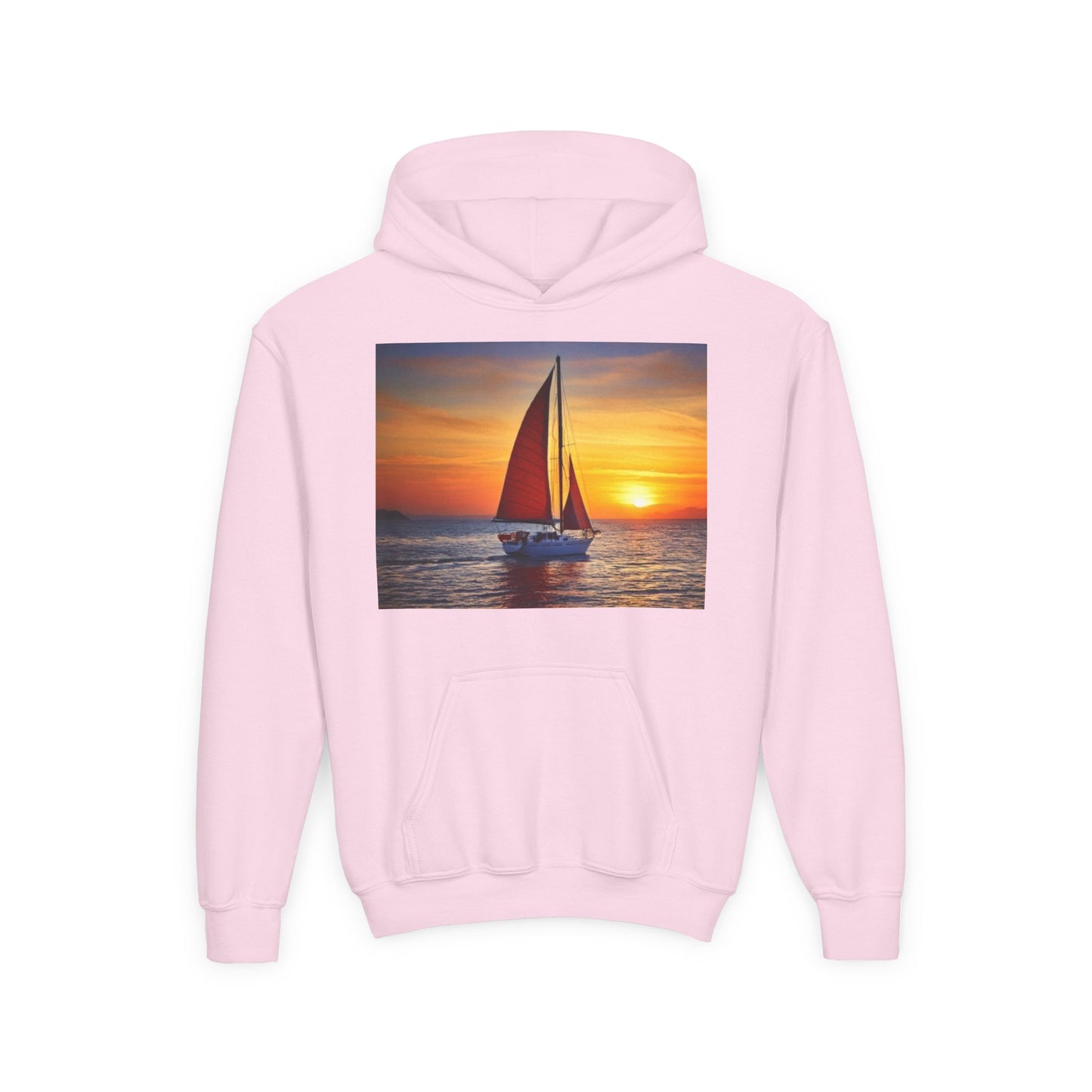 Sailing Youth Hoodie - Heavy Blend Sweatshirt