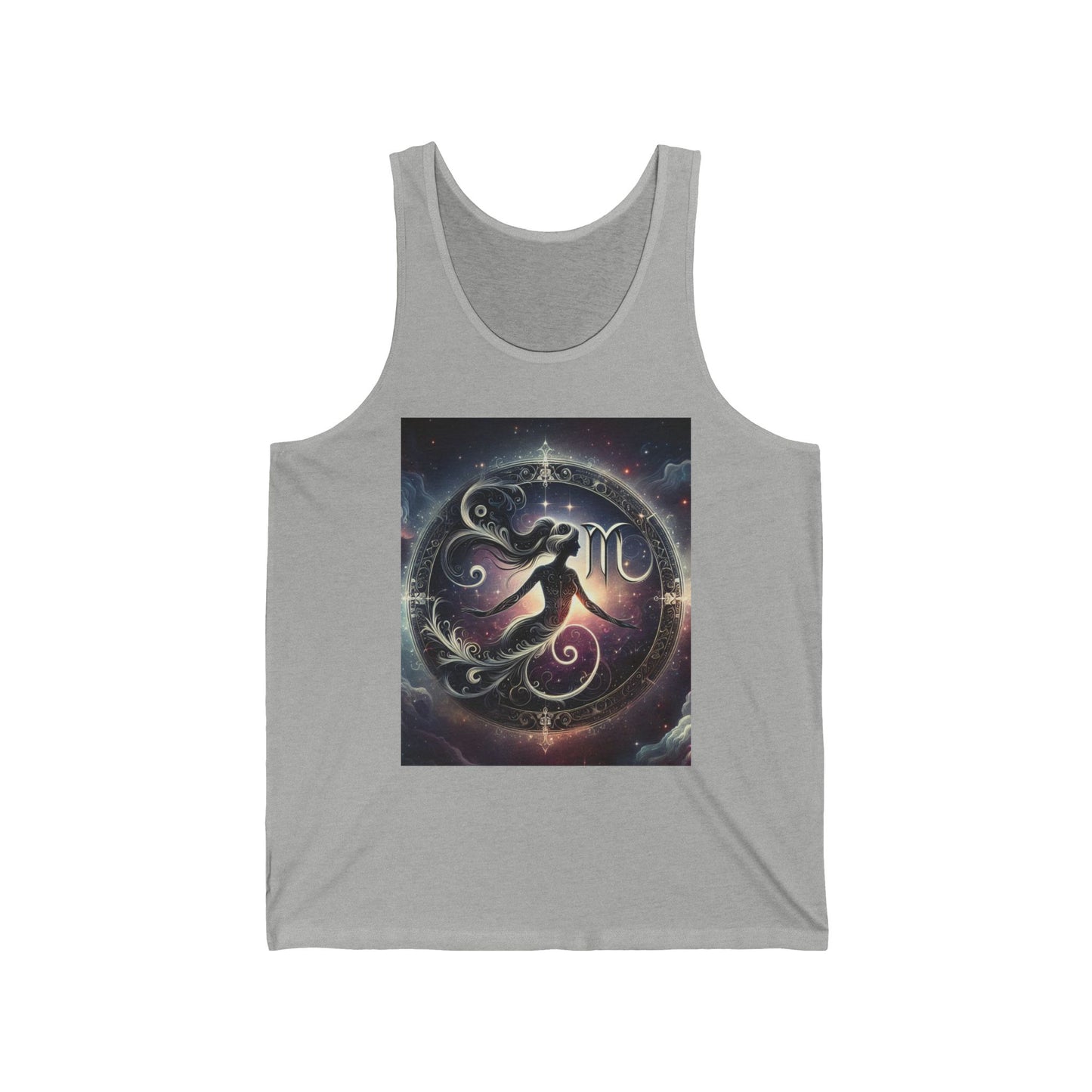 Virgo Unisex Jersey Tank Top - Perfect for Festivals & Casual Wear