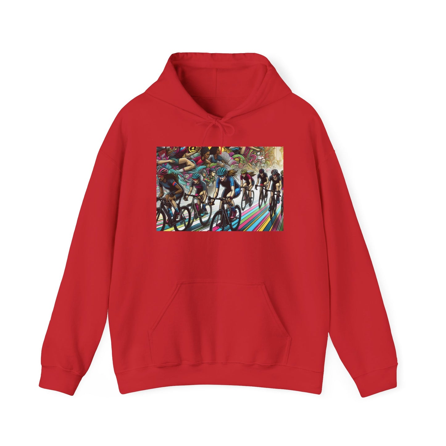 Cycling Unisex Hoodie - Sports Team Vibes