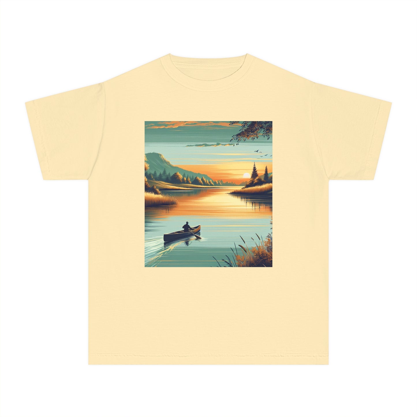 Canoeing Youth Midweight Tee