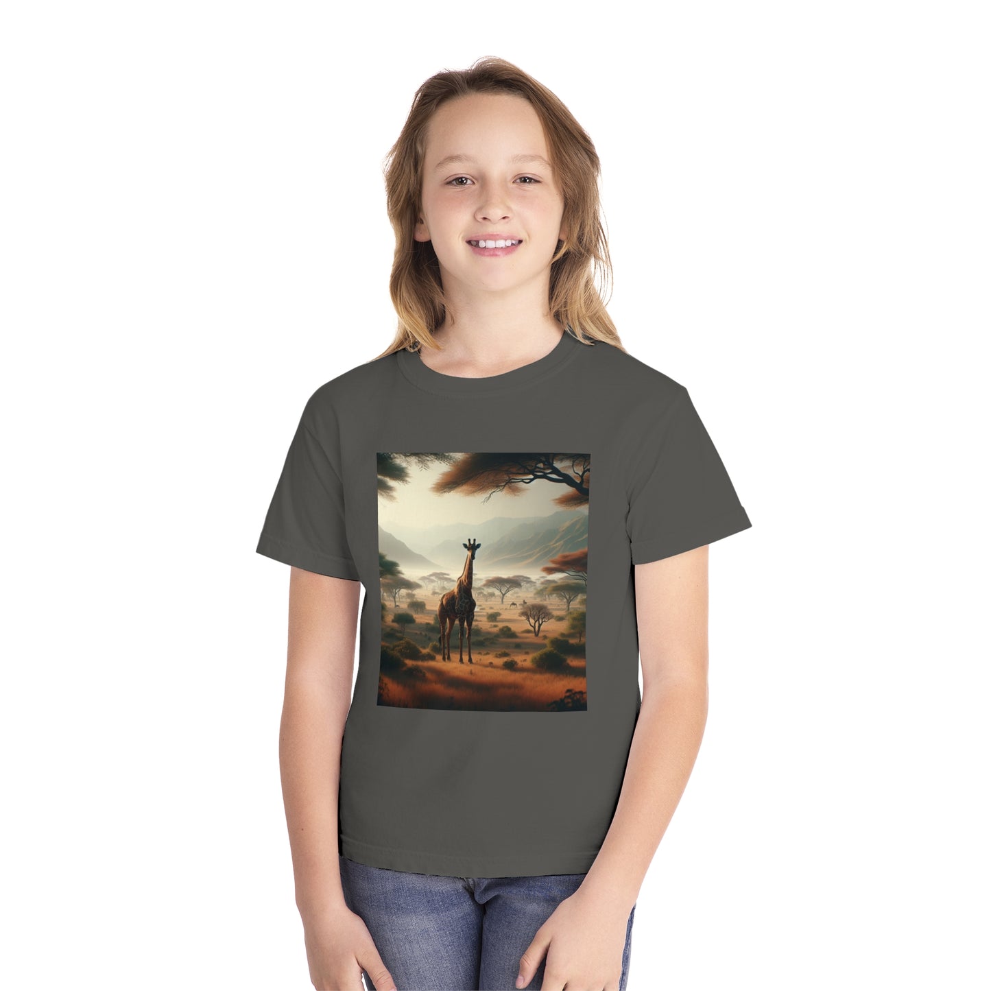 Giraffes Youth Midweight Tee