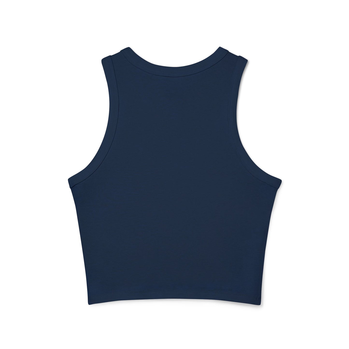 Capricorn Women's Micro Rib Racer Tank Top - Vibrant Galaxy Design