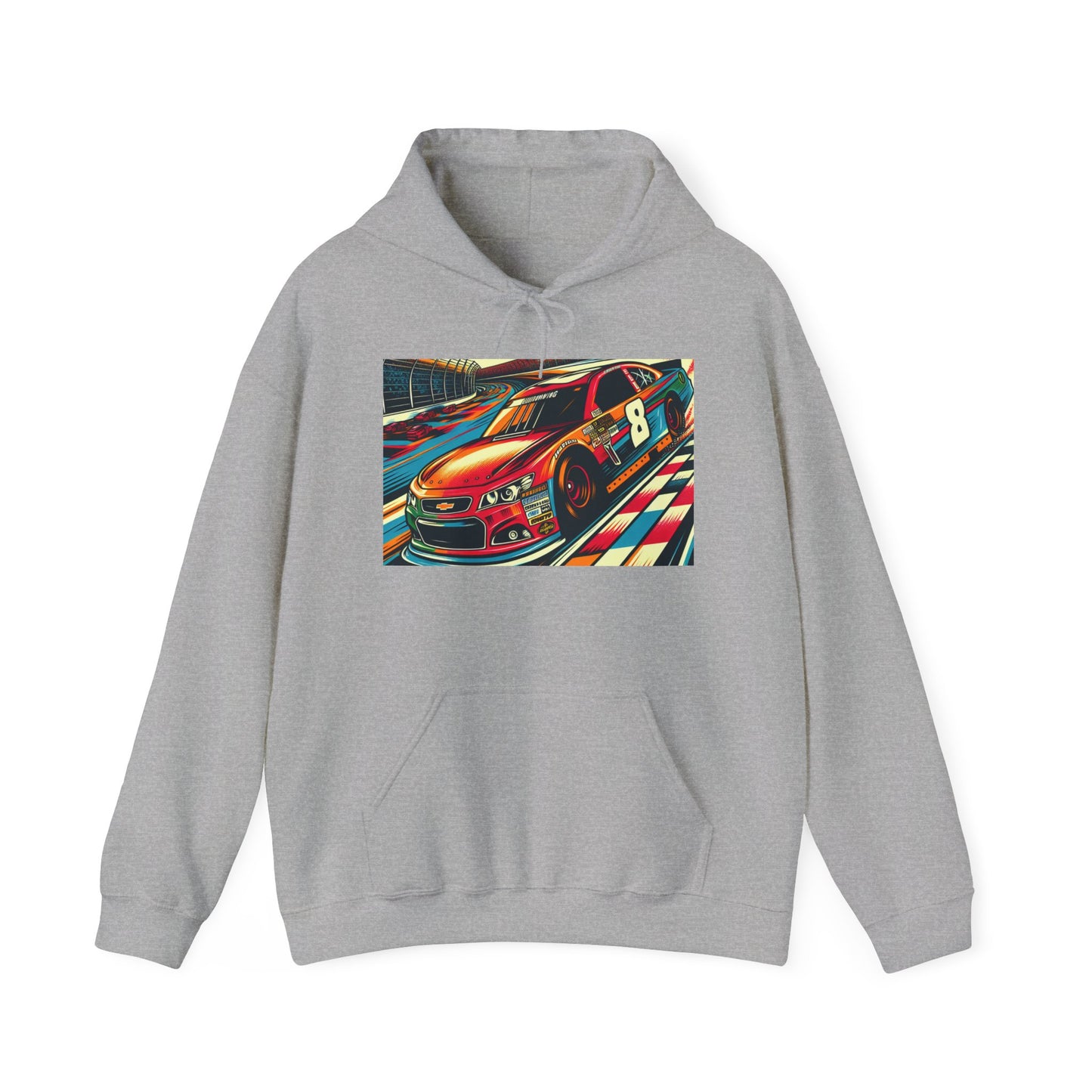 Nascar 8 Unisex Hoodie - Racing Vibes