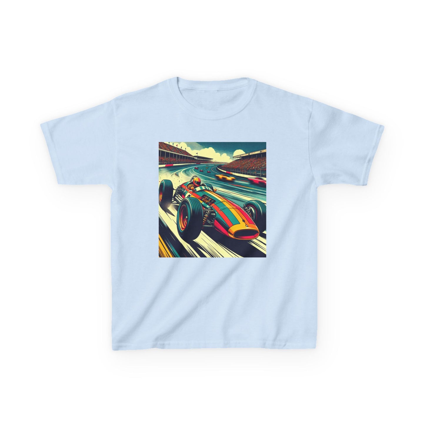Vintage F1 Kids Tee, Birthday Gift, Everyday Wear, Reference Guide, Unique Design