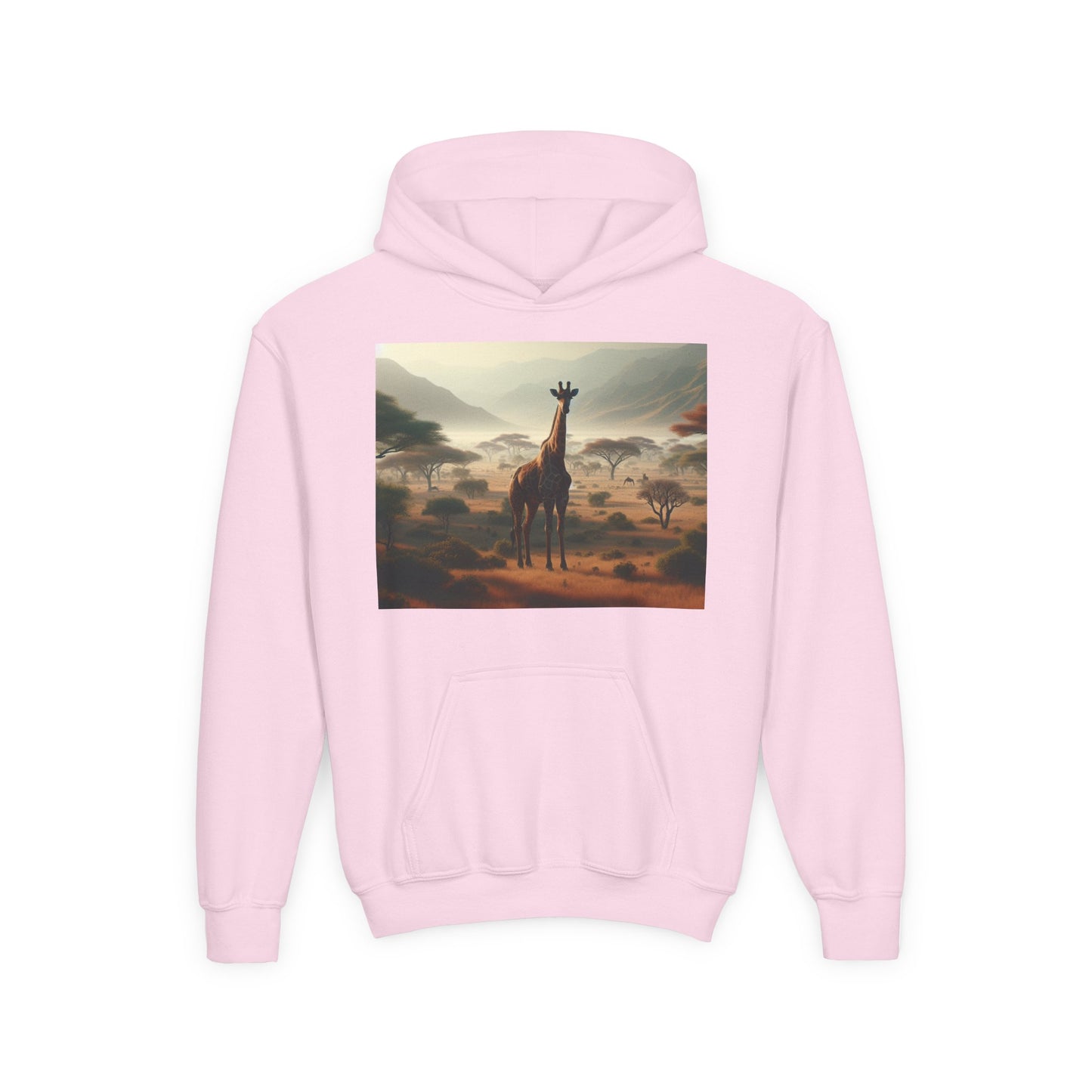 Giraffes Youth Hoodie - Heavy Blend Sweatshirt