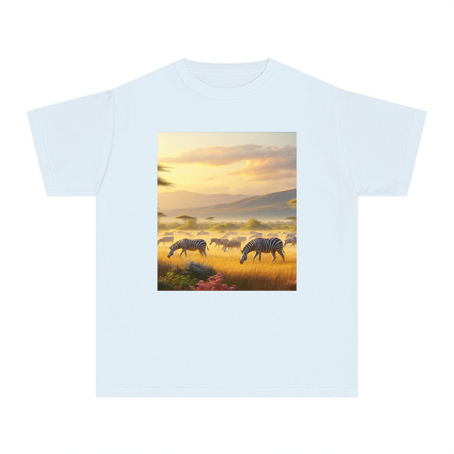 Zebras Youth Midweight Tee