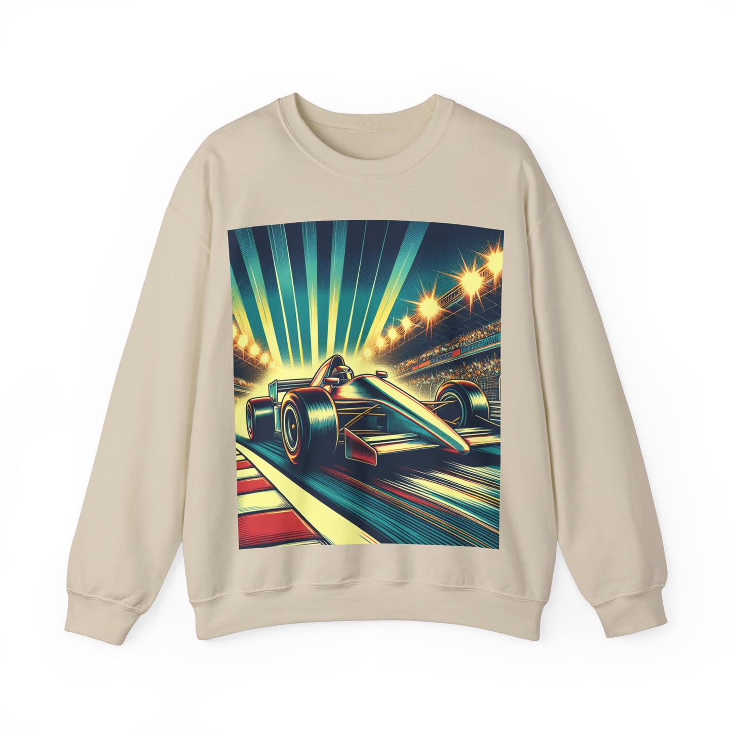 Race Car Crewneck Sweatshirt | Racing Apparel, Unisex Sweatshirt, F1 Gift, Motorsports Clothing, Car Enthusiasts Sweatshirt