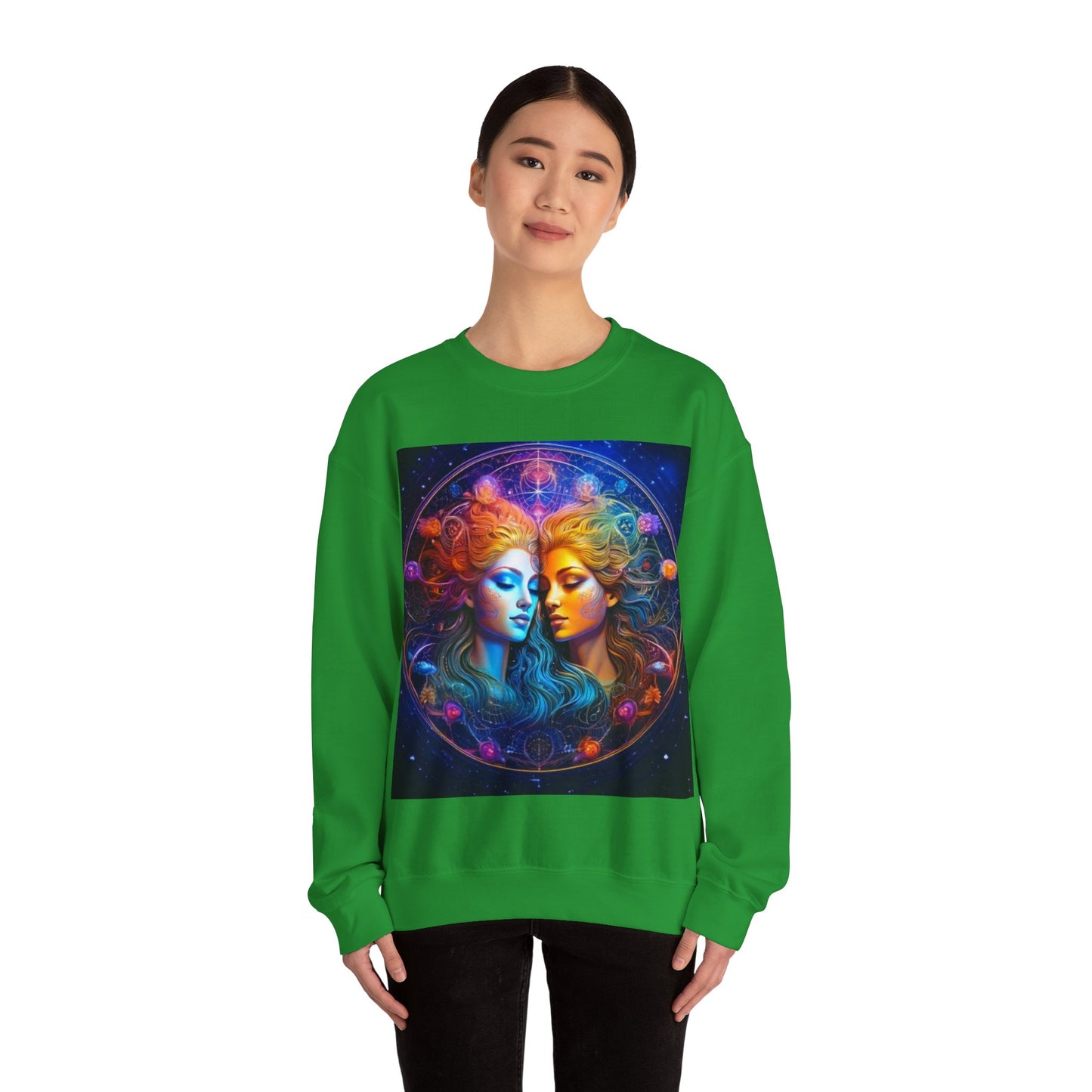 Gemini Crewneck Sweatshirt | Zodiac Apparel, Unisex Sweatshirt
