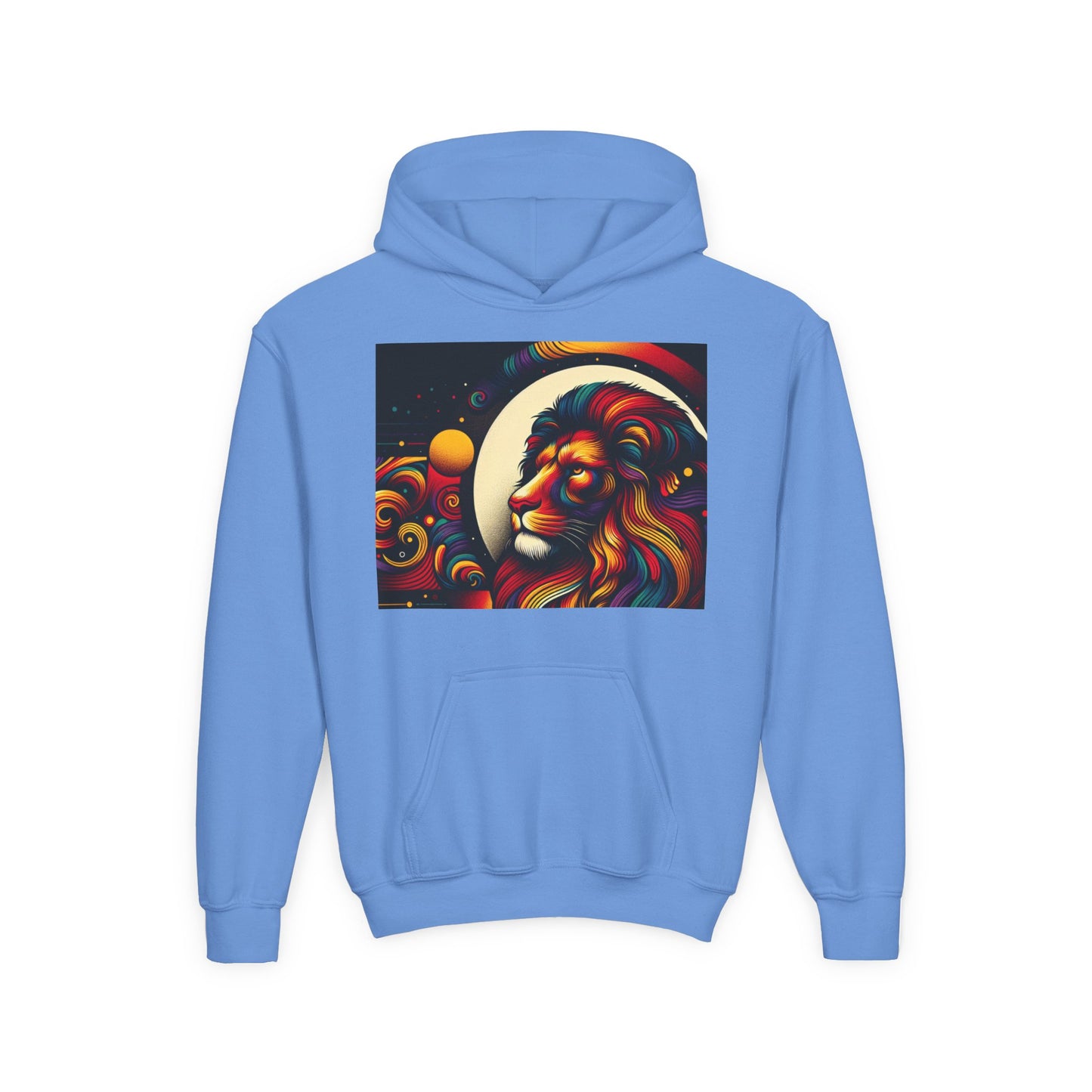 Leo Youth Hoodie - Heavy Blend Sweatshirt