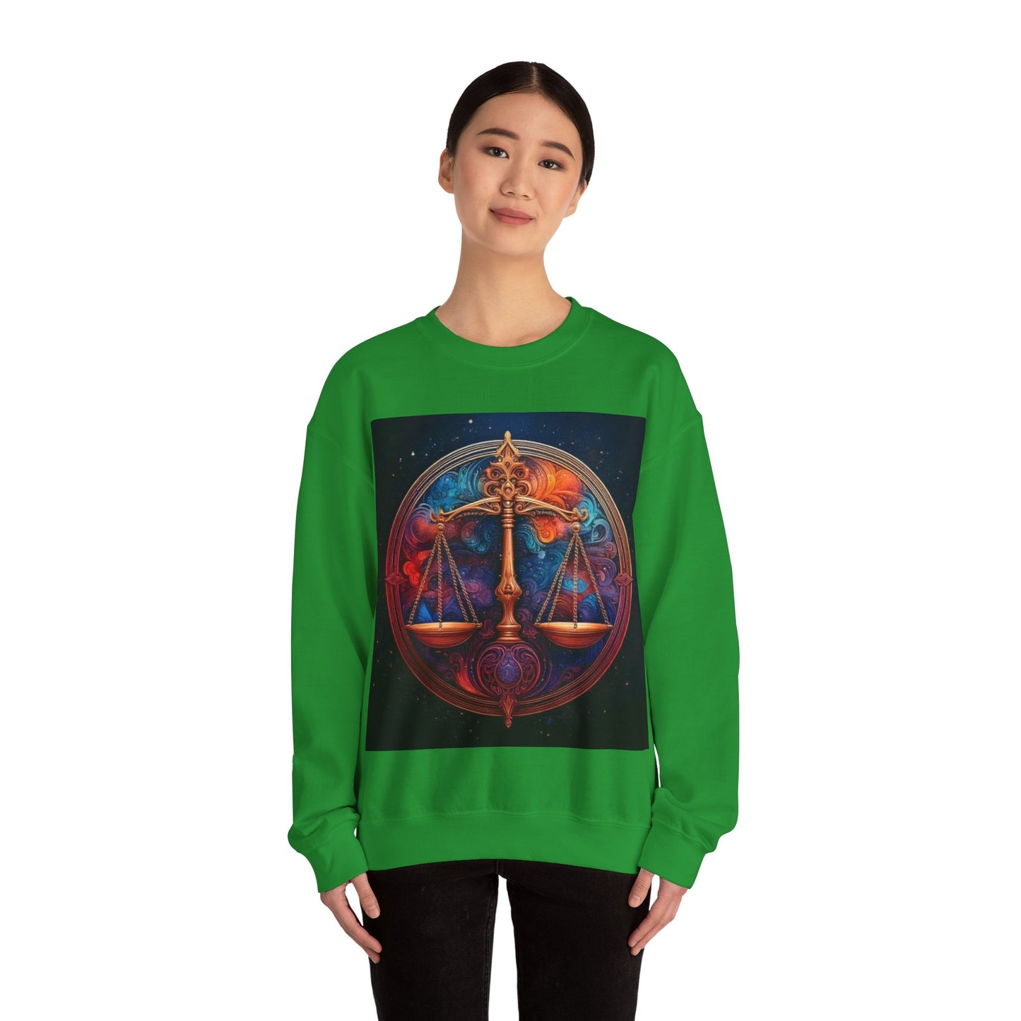 Libra Crewneck Sweatshirt | Zodiac Apparel, Unisex Sweatshirt