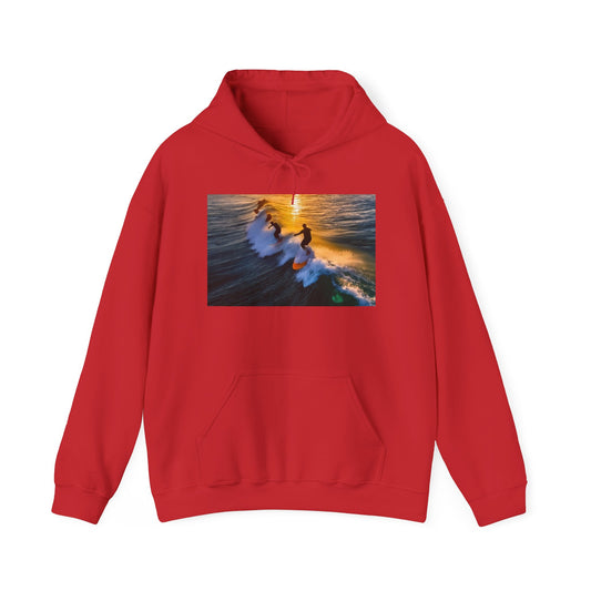 Surfing Unisex Hoodie - Sports Team Vibes
