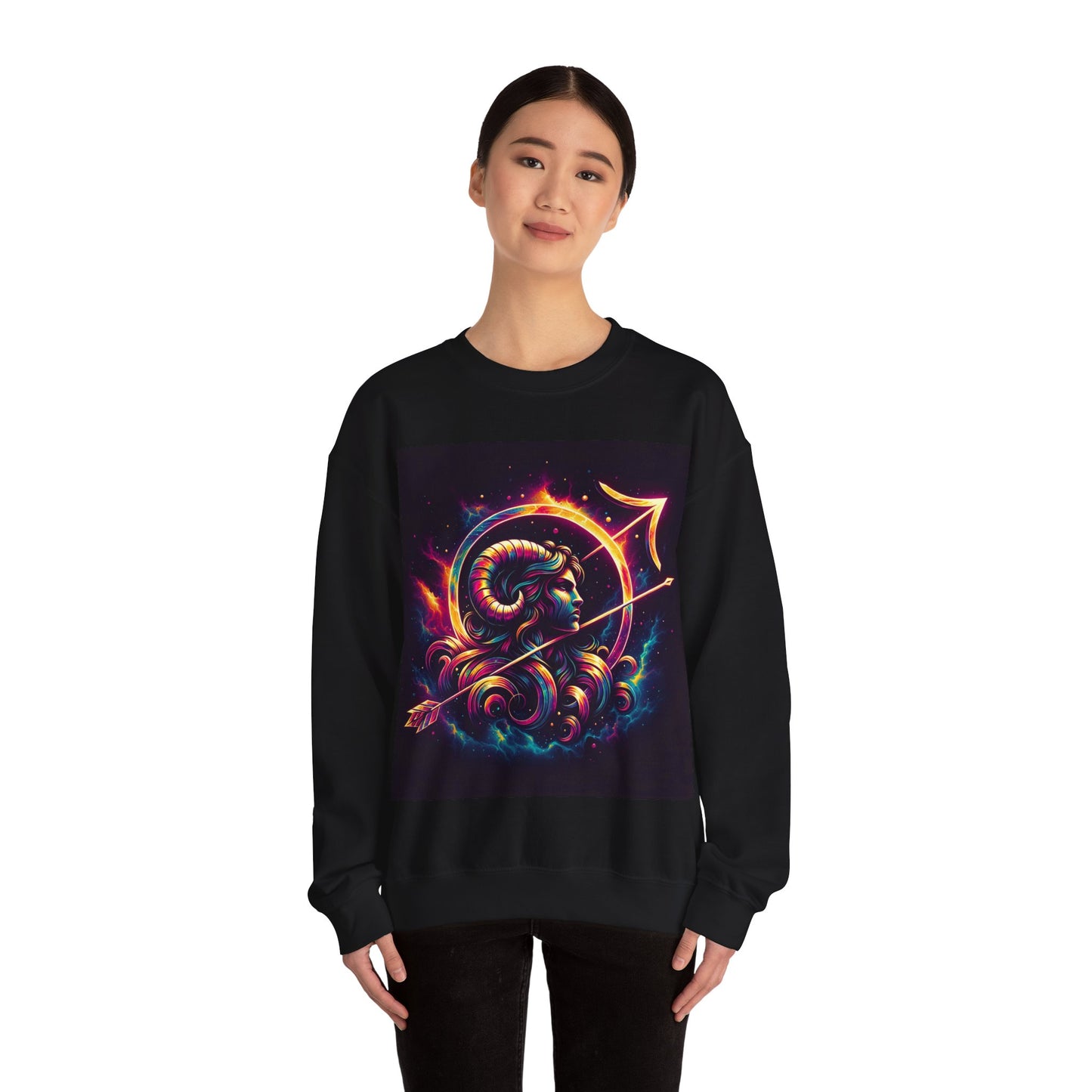 Sagittarius Crewneck Sweatshirt | Zodiac Apparel, Unisex Sweatshirt