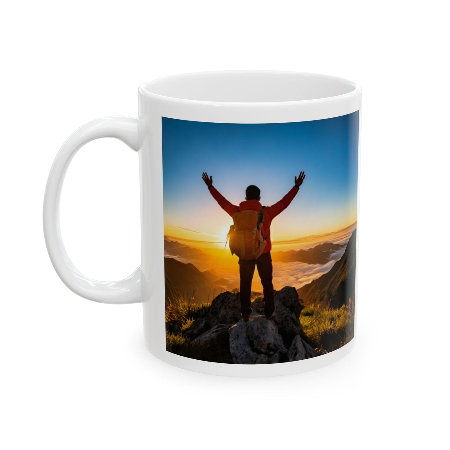 Hiking Ceramic Mug