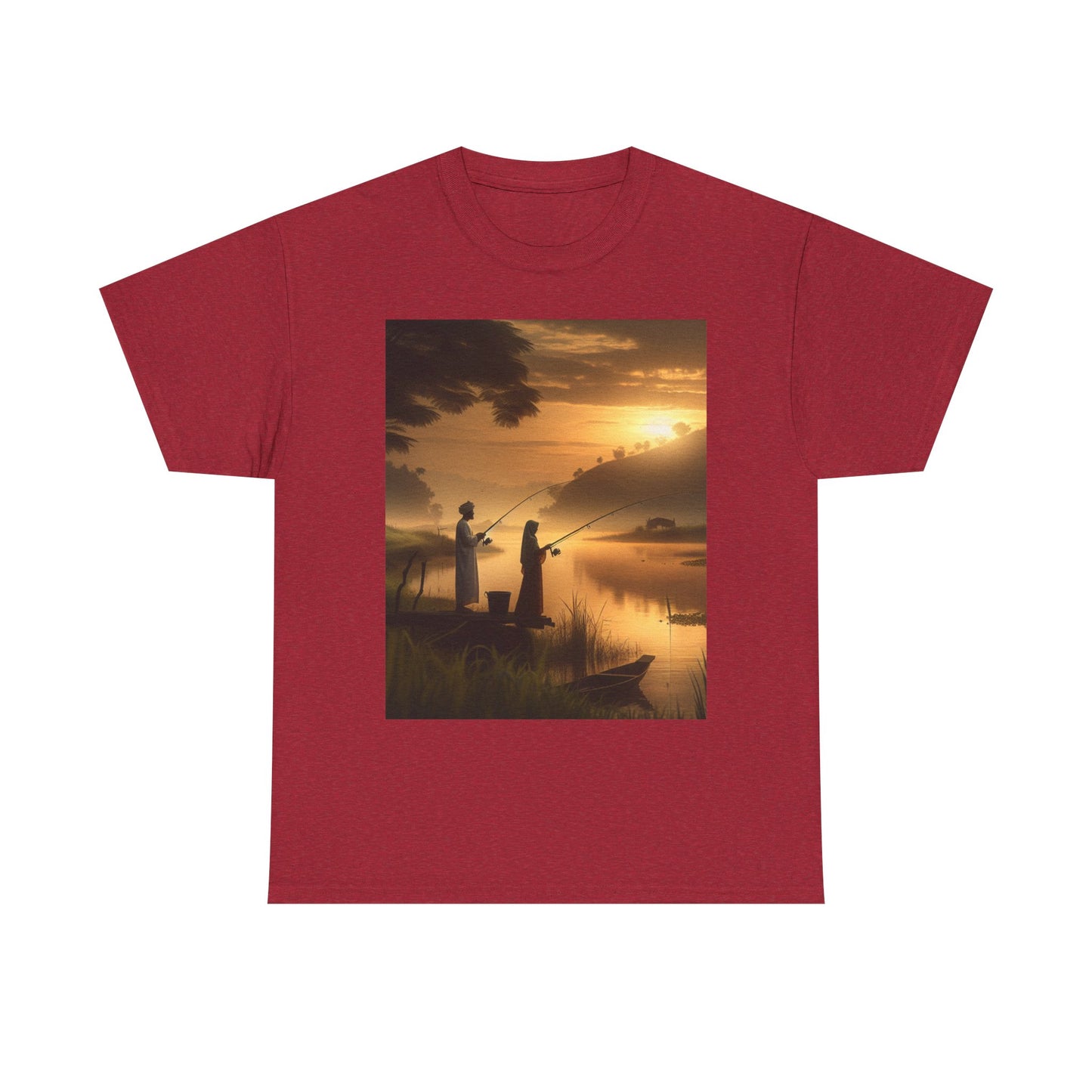 Fishing Women's Heavy Cotton Tee