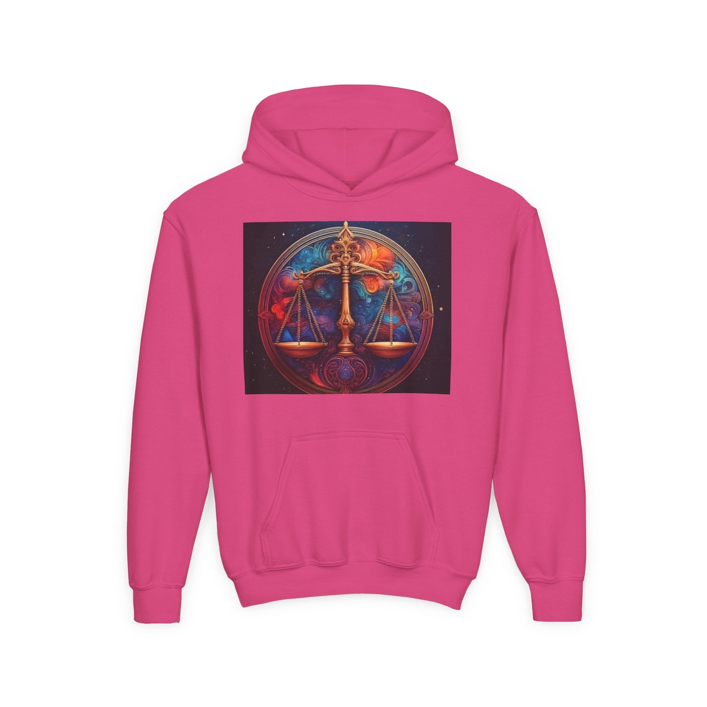Libra Youth Hoodie - Heavy Blend Sweatshirt