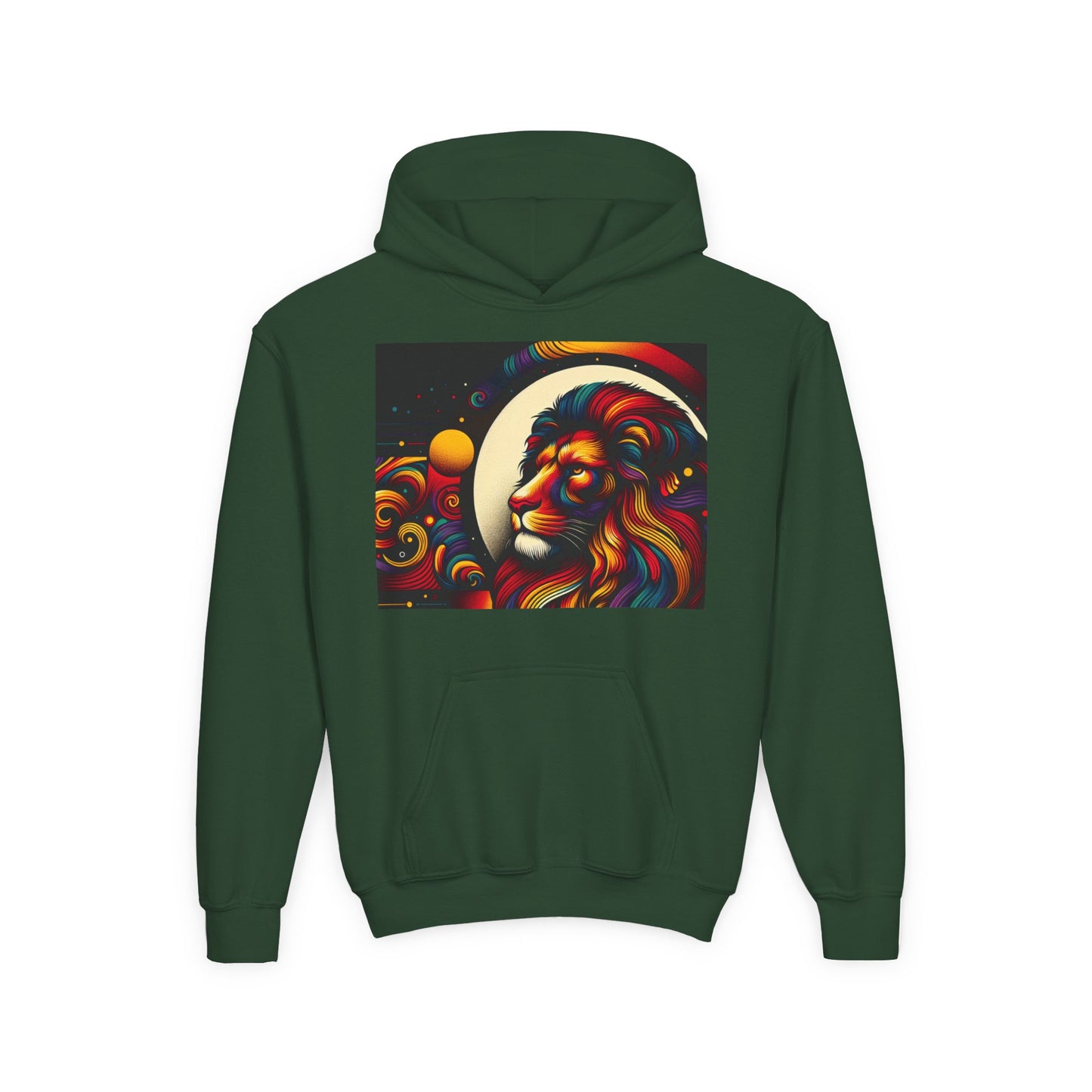 Leo Youth Hoodie - Heavy Blend Sweatshirt