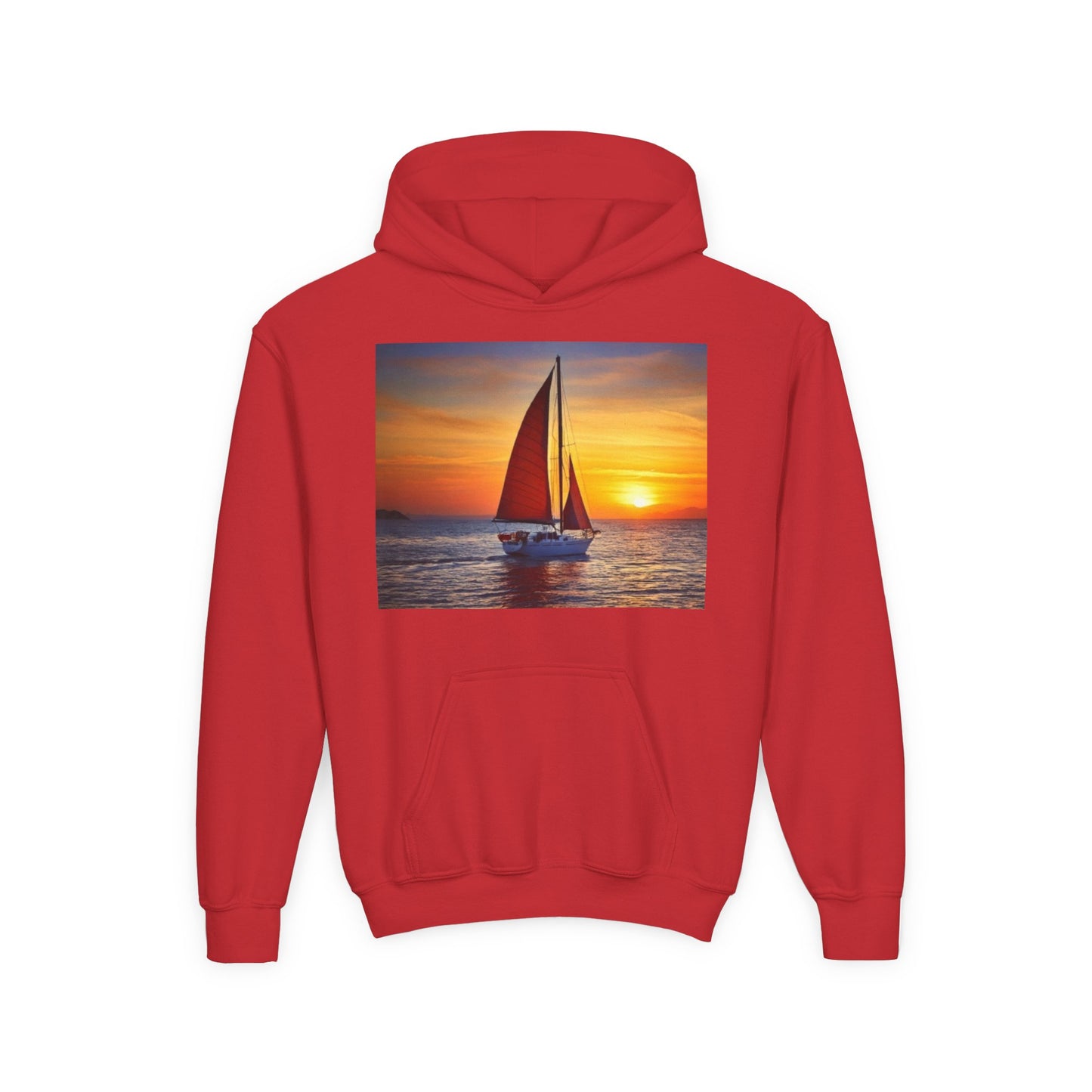 Sailing Youth Hoodie - Heavy Blend Sweatshirt