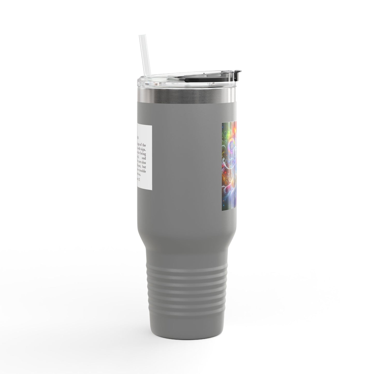 Virgo Insulated Travel Mug, 40oz, Perfect for Zodiac Fans, Coffee, Tea, Water