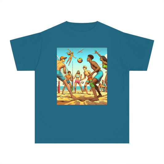 Volleyball Youth Midweight Tee