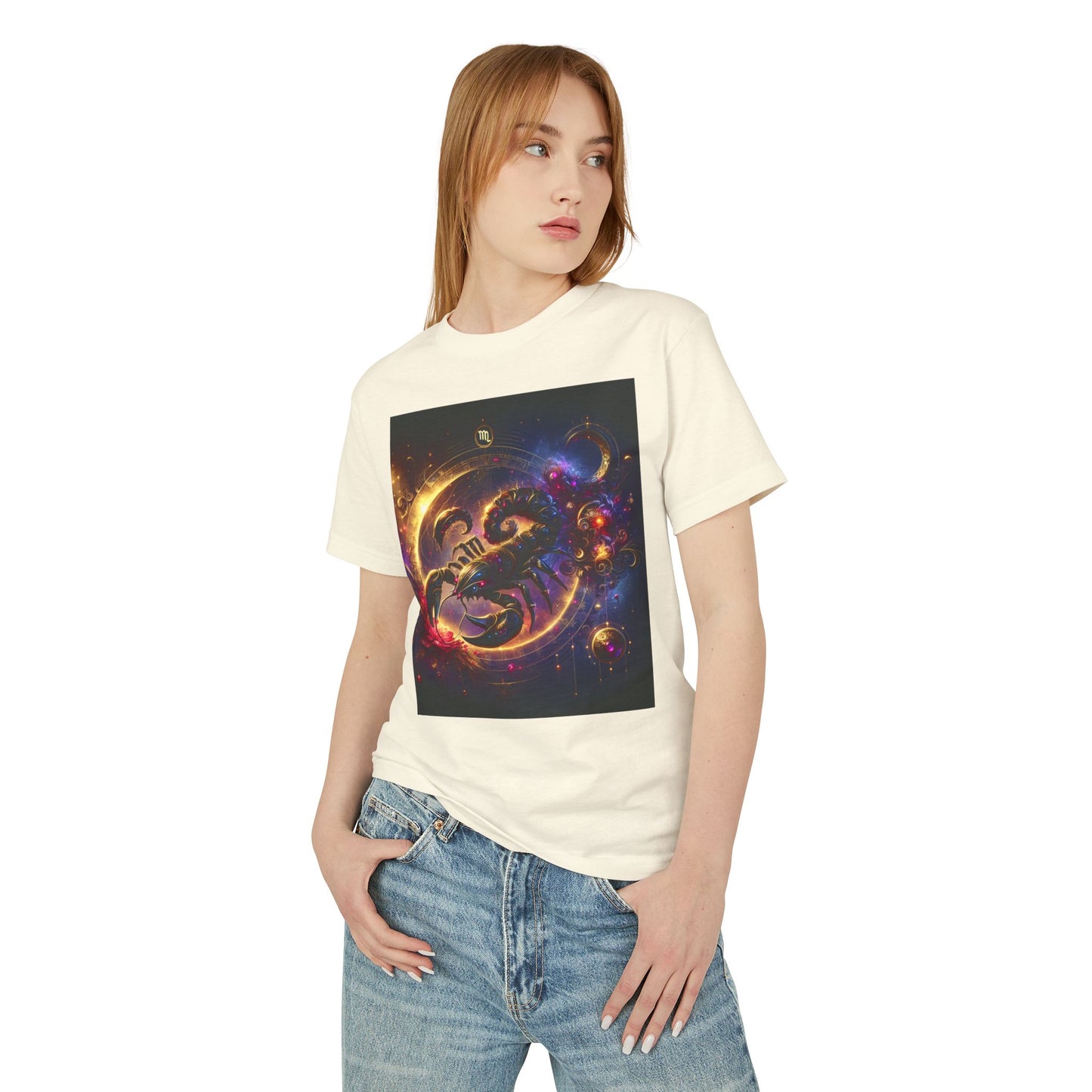 Scorpio Heavyweight Tee - Unisex Garment-Dyed Shirt