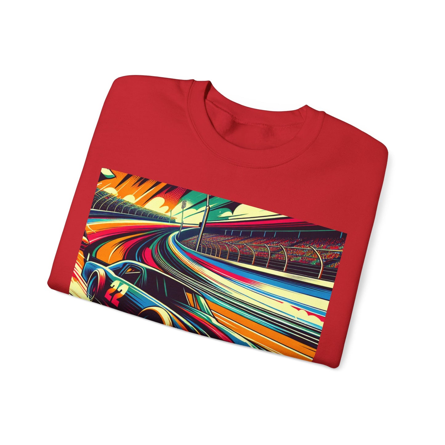 Race Car Crewneck Sweatshirt | Racing Apparel, Unisex Sweatshirt, NASCAR Gift, Motorsports Clothing, Car Enthusiasts Sweatshirt