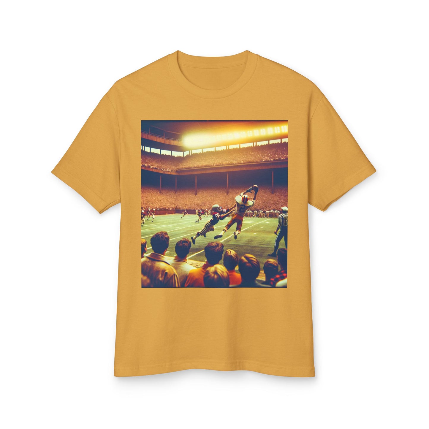 Football Heavyweight Tee - Unisex Garment-Dyed Shirt
