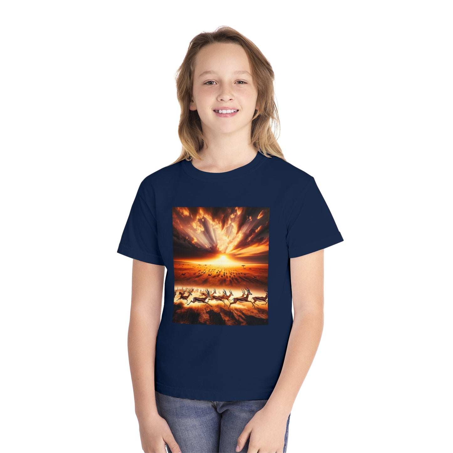 Gazelles Youth Midweight Tee