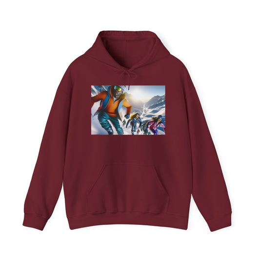 Skiing Unisex Hoodie - Sports Team Vibes