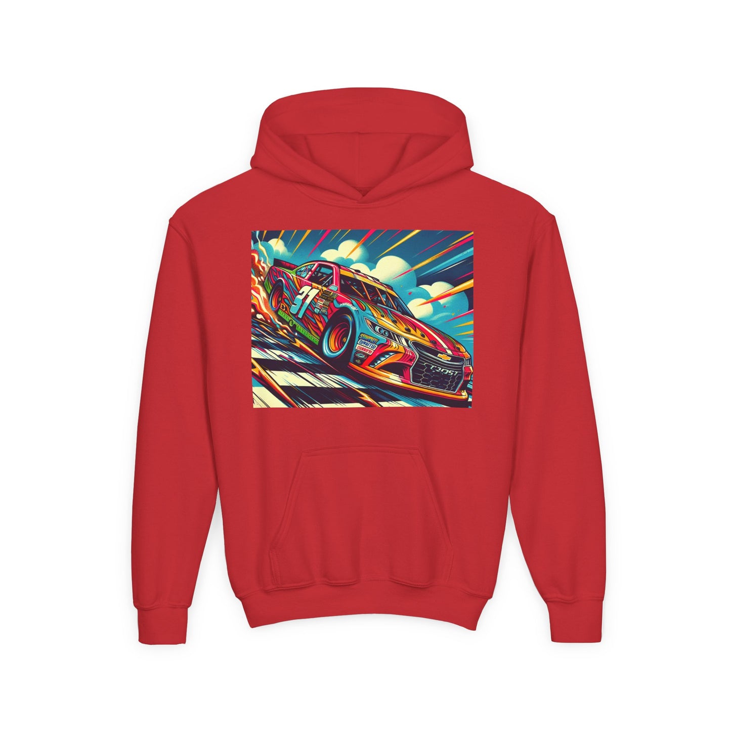 Nascar 31 Youth Hoodie - Heavy Blend Sweatshirt