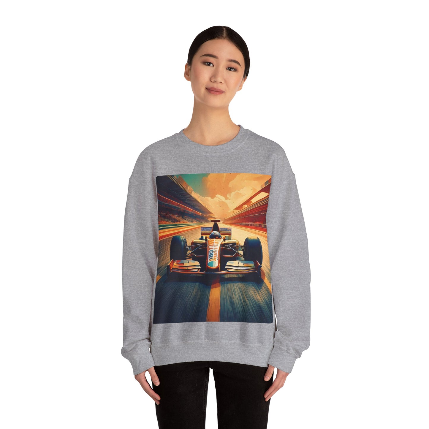 Race Car Crewneck Sweatshirt | Racing Apparel, Unisex Sweatshirt, F1 Gift, Motorsports Clothing, Car Enthusiasts Sweatshirt