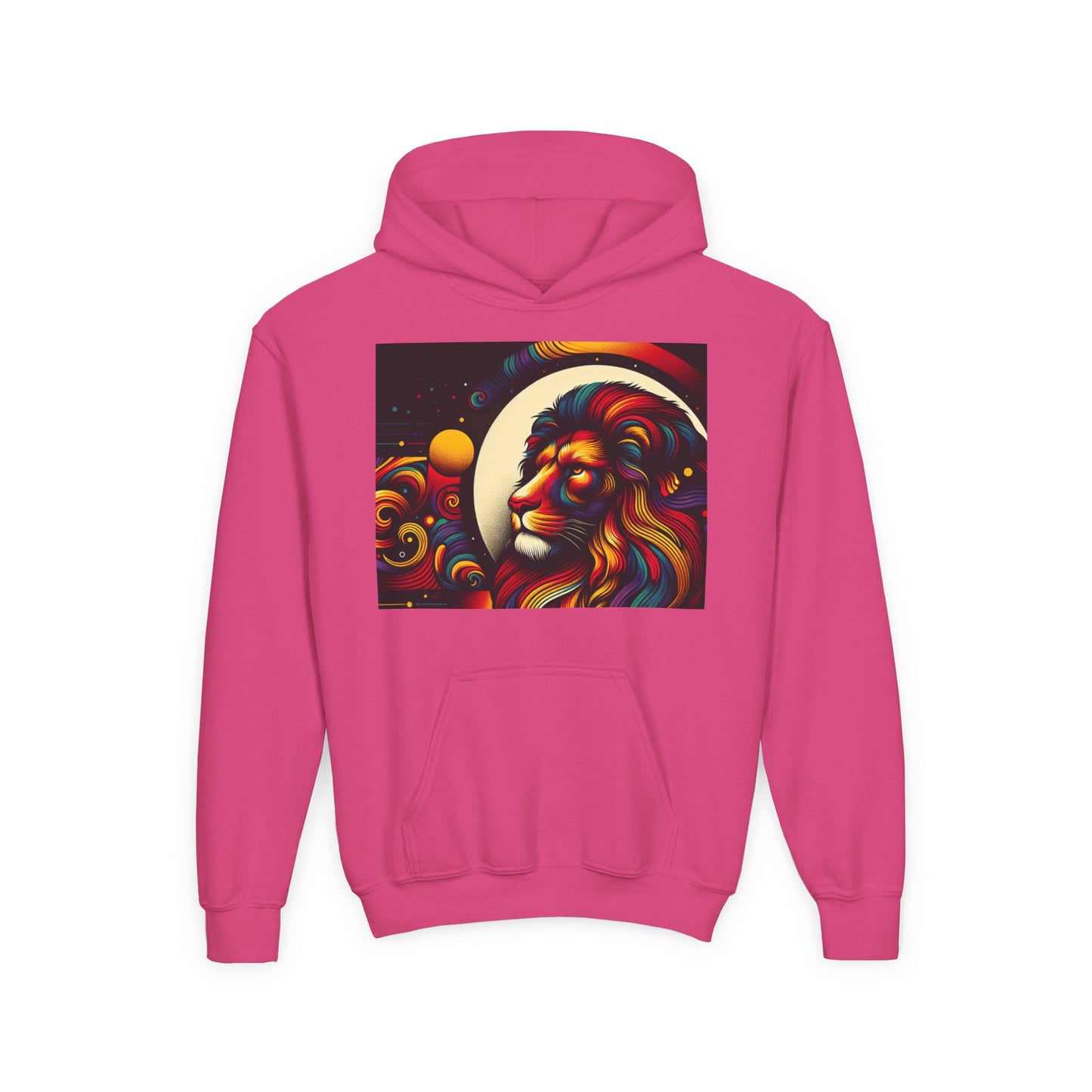 Leo Youth Hoodie - Heavy Blend Sweatshirt
