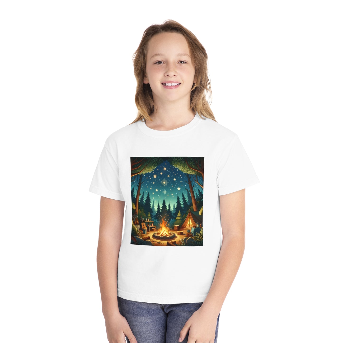 Camping Youth Midweight Tee