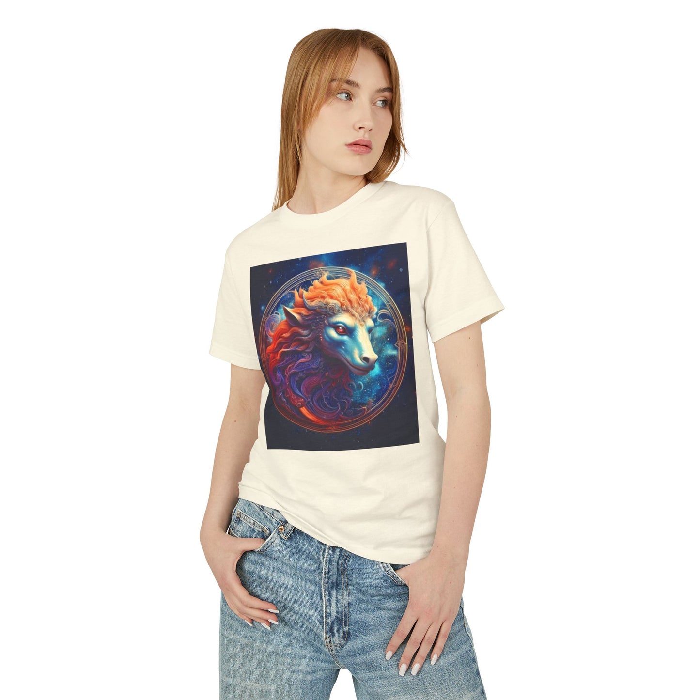 Aquarius Heavyweight Tee - Unisex Garment-Dyed Shirt