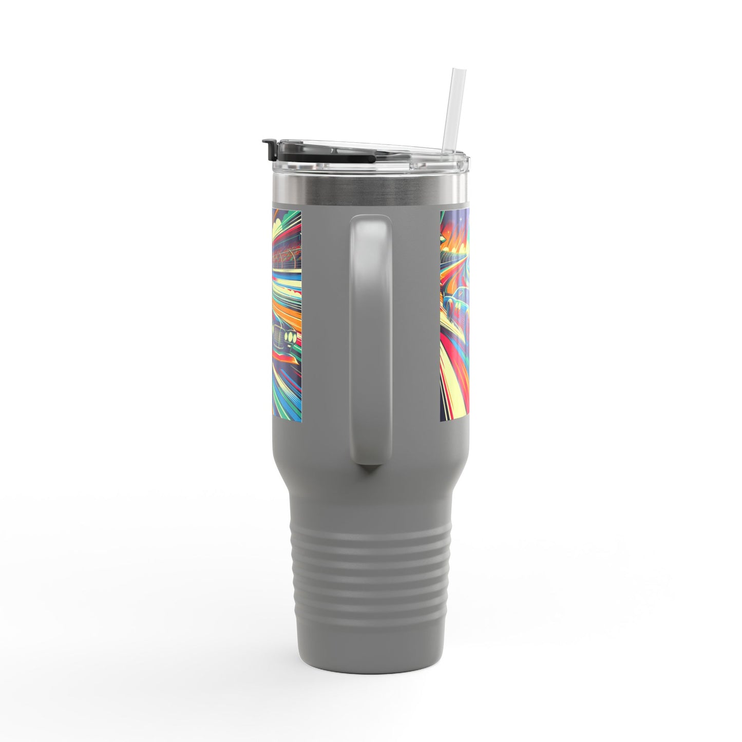 Vintage NASCAR Insulated Travel Mug, 40oz, Perfect for Fans, Sports Events, Coffee, Tea, Water